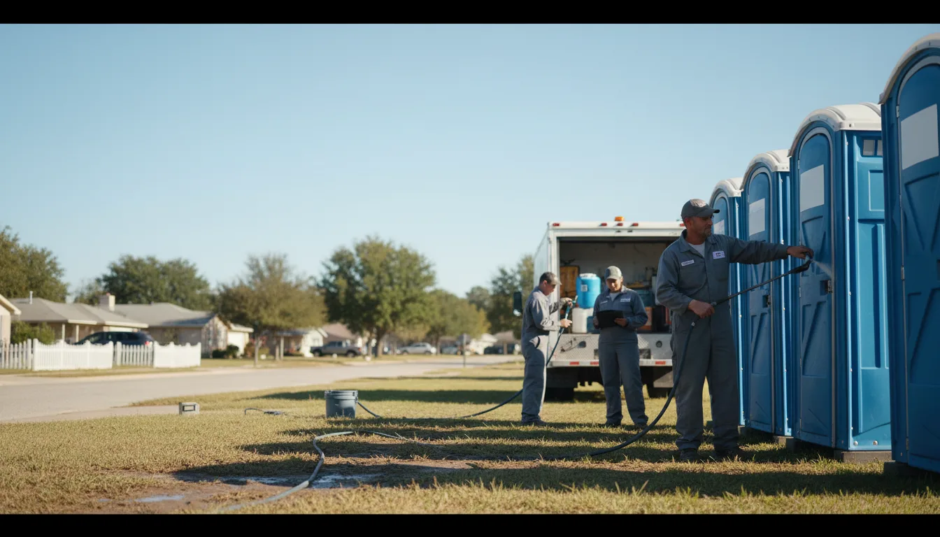 Long-Term Portable Toilet Rental in La Loma, NM near me